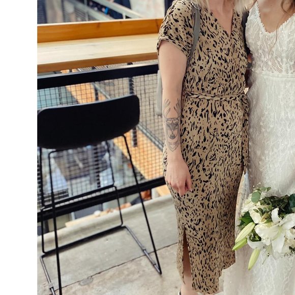 Garcia Leopard Print Dress - Picture 1 of 4